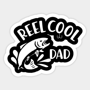 fishing dad - Reel cool dad Sticker